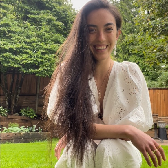 Beautiful Anthropologie Jumpsuit! Barely worn - mostly for meditations - Picture 1 of 6